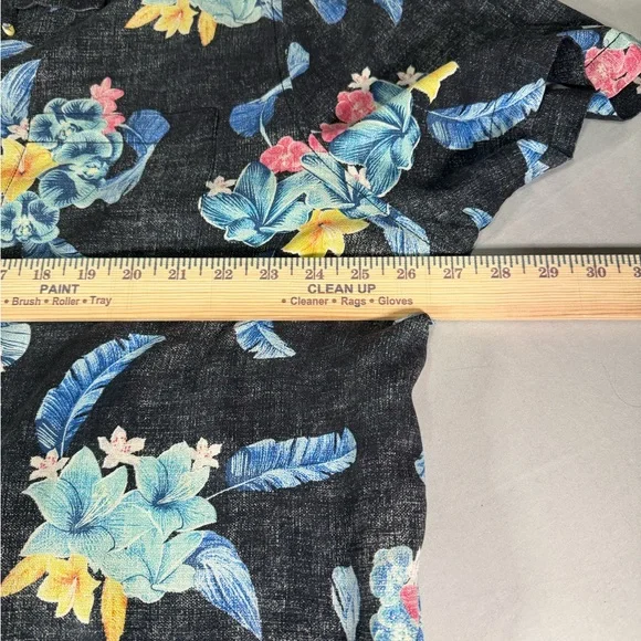 Tommy Bahama 100% Silk Floral Shirt XXXL 3XL - Picture 8 of 9